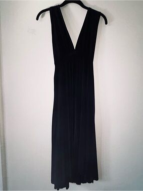 Charlotte Russe Black V-Neck Dress